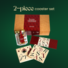 Christmas 2-Coaster Gift Set
