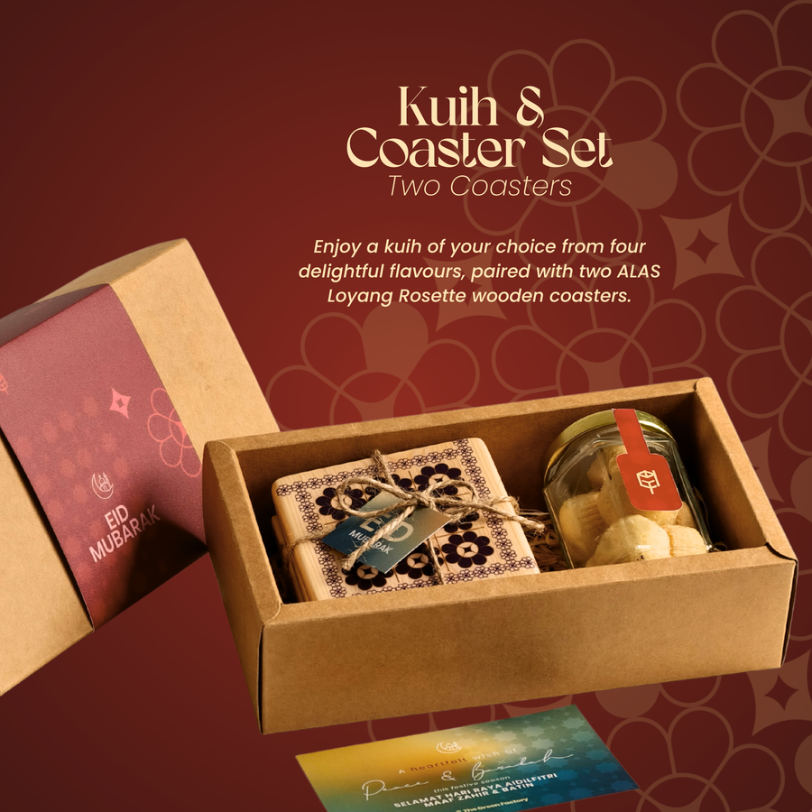 Kuih & Coaster Set (2 Coasters)
