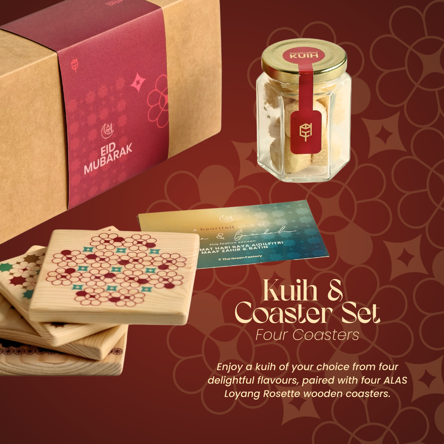 Kuih & Coaster Set (4 Coasters)